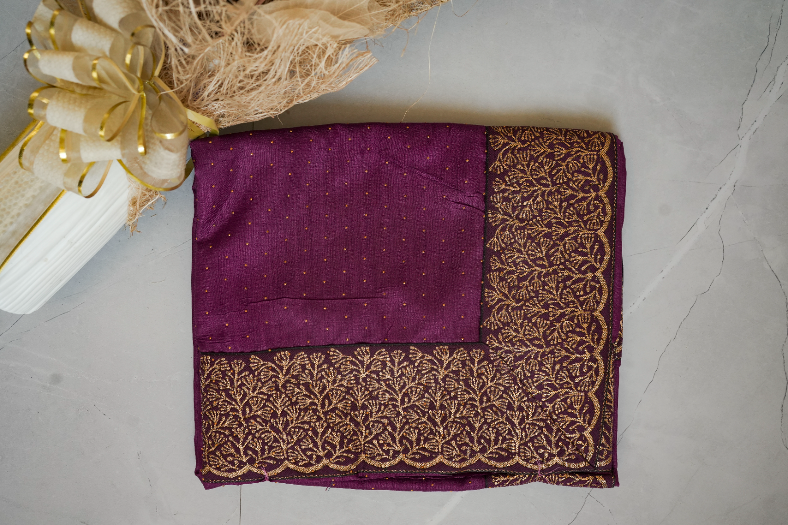 New Georgette Saree with Luxury Lace Border