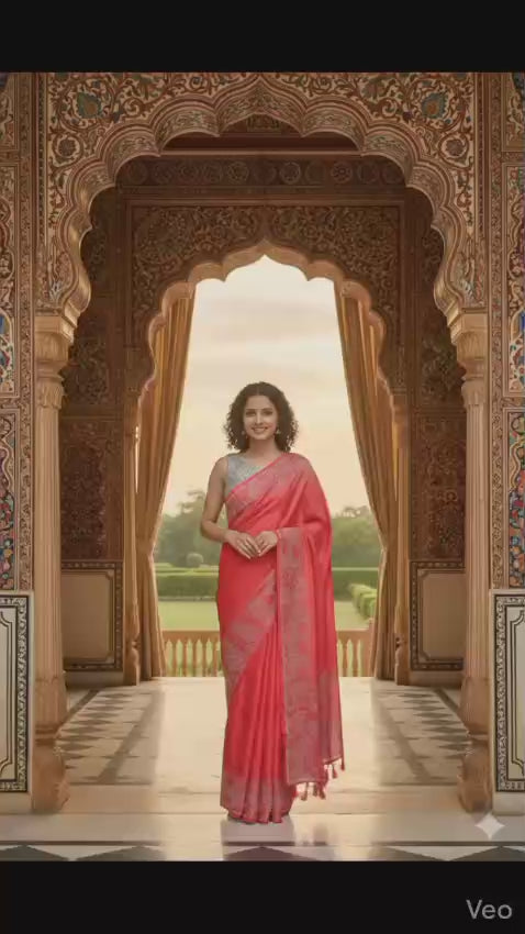 New Georgette Saree with Luxury Diamond Work and Diamond Border